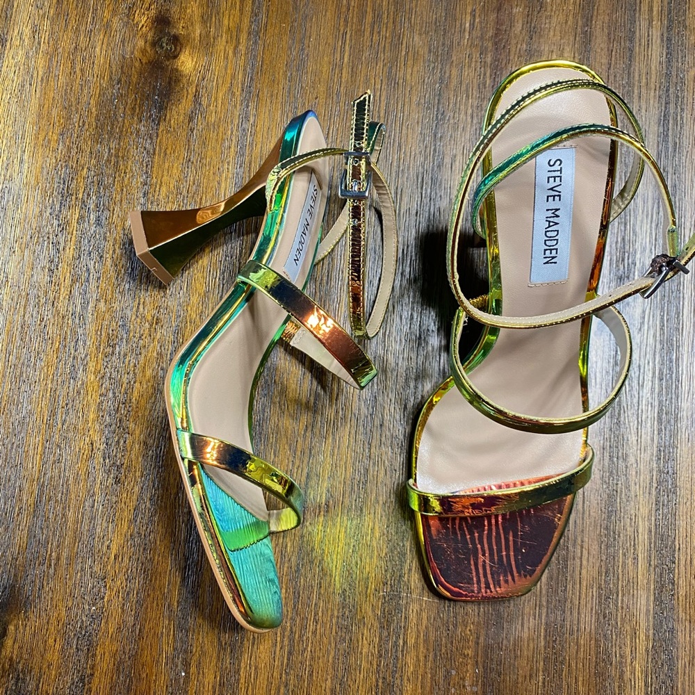 Steve Madden Scorpius block Heels, swiftie eras tour esque